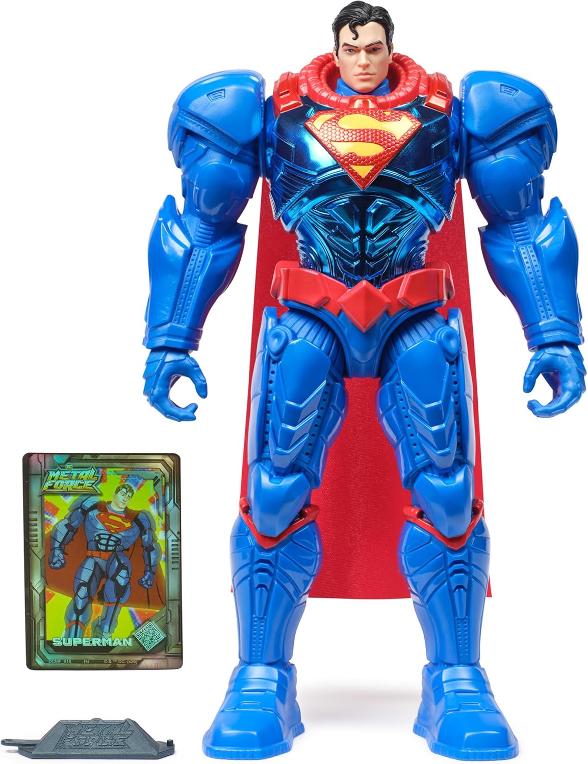 DC Comics, Metal Force Superman Action Figure, 12-Inch - BigGreenBear.com Action Figure 17.99 USD Big Green Bear