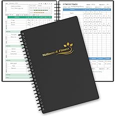 Wellness Planner & Fitness Log - Daily Diet & Health Journal
