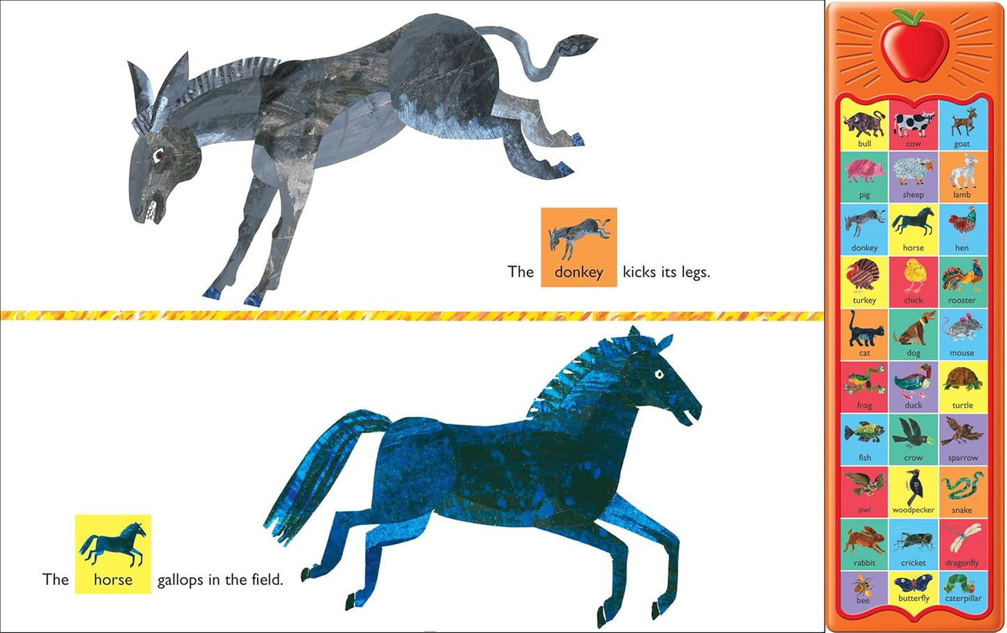 World of Eric Carle, Around the Farm 30-Button Animal Sound Book