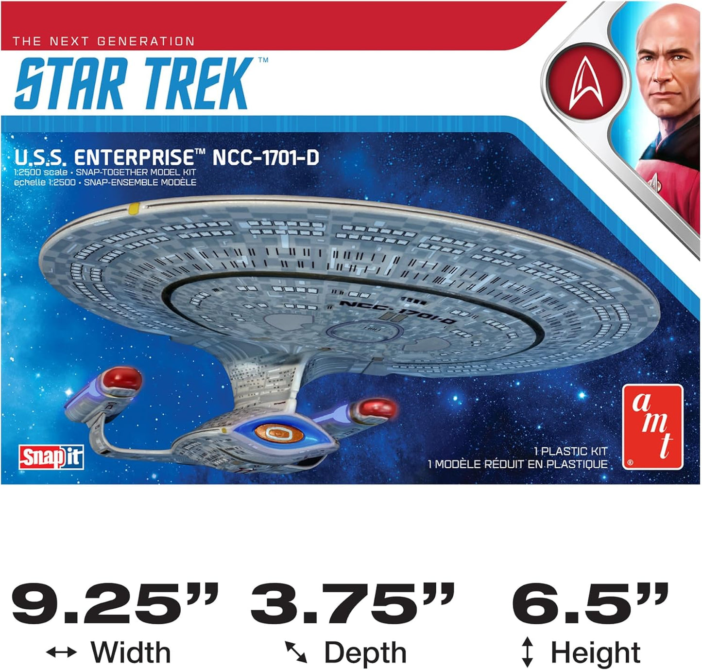 AMT AMT1126M/12 Star Trek Model kit, Various