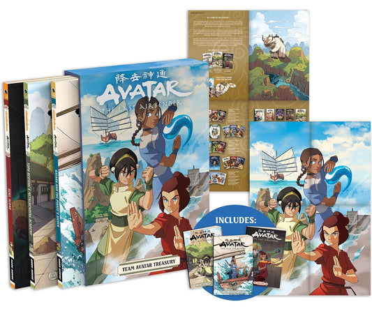 Avatar: The Last Airbender--Team Avatar Treasury Boxed Set (Graphic Novels) -  BigGreenBear.com Comic 29.95 USD Big Green Bear