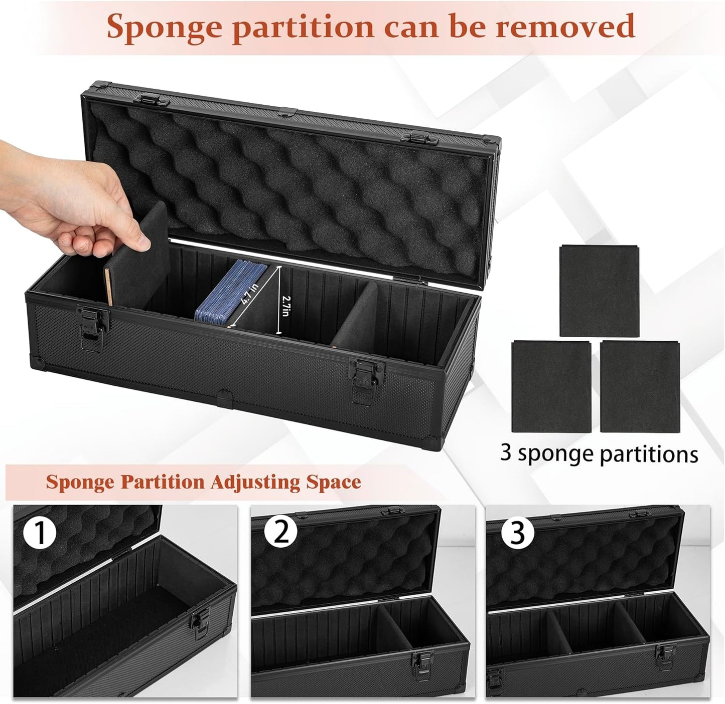 Storage Box Holds 300+ Toploaders, Magnetic Card Holders - BigGreenBear.com Baseball cards 36.32 USD Big Green Bear