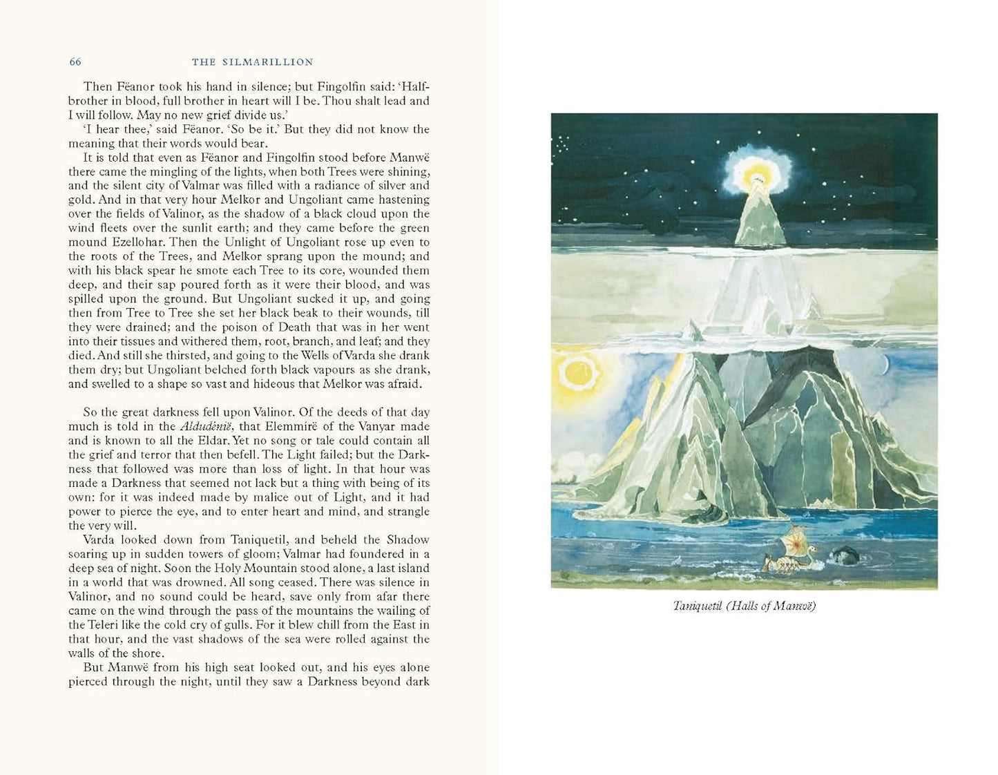 The Silmarillion: Illustrated by J.R.R. Tolkien (Tolkien Editions)