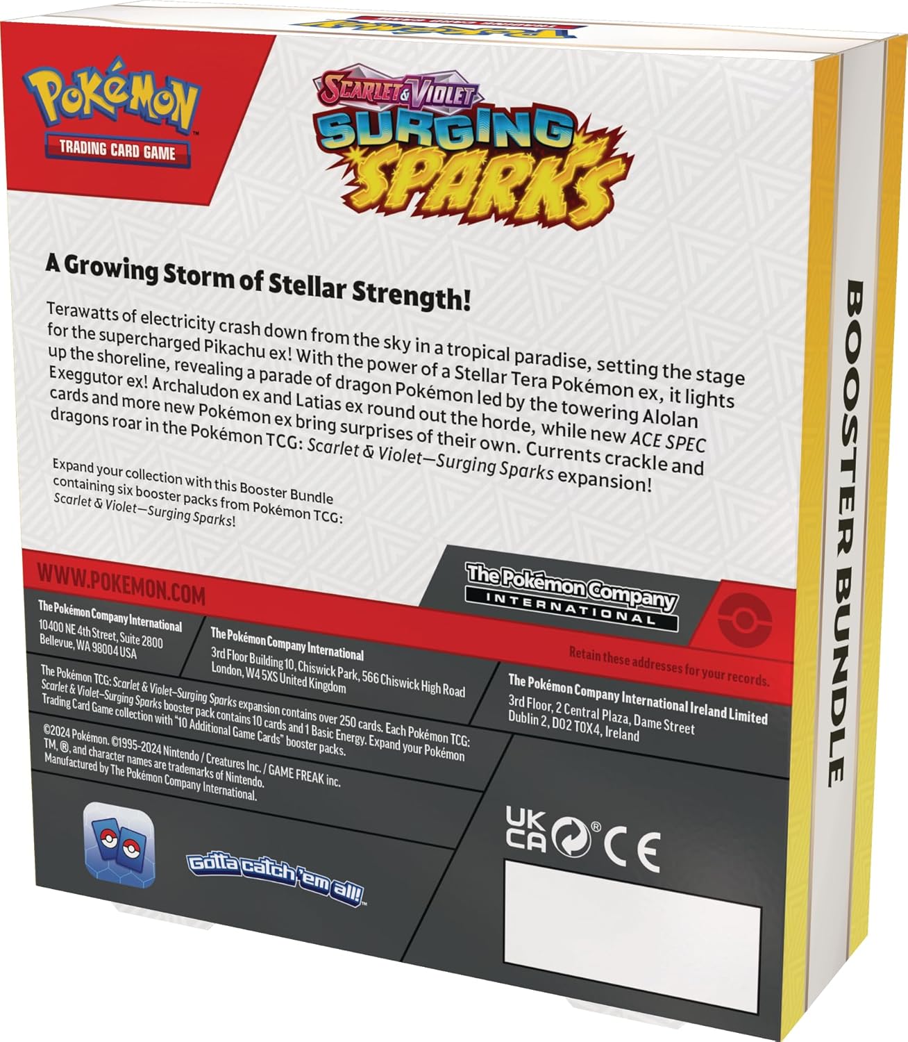 Pokemon TCG: Scarlet & Violet - Surging Sparks Booster Bundle - BigGreenBear.com Pokemon card 59.99 USD Big Green Bear
