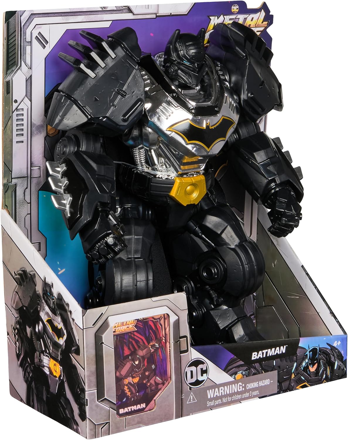 DC Comics, Metal Force Batman Action Figure, 12-Inch - BigGreenBear.com Action Figure 23.45 USD Big Green Bear