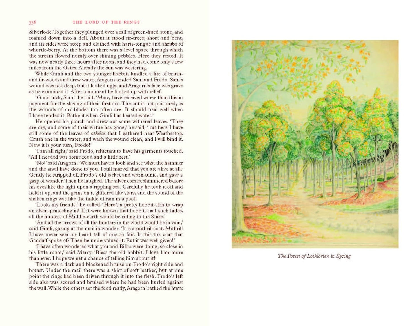 THE LORD OF THE RINGS J. R. R. Tolkien Deluxe Hardcover Illustrated