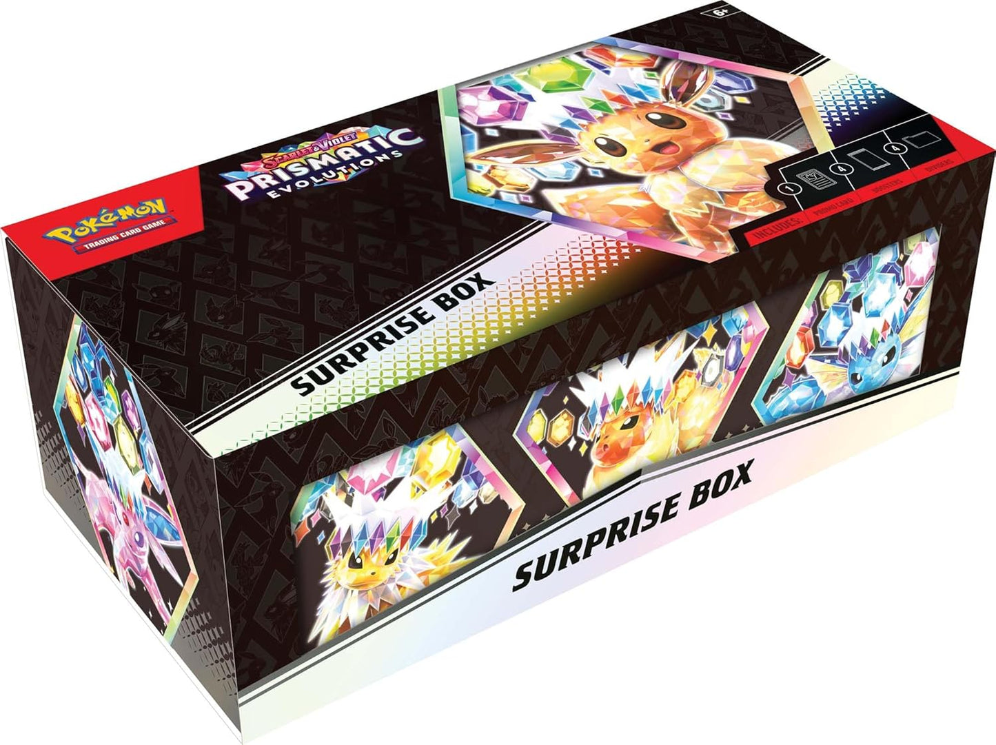 Pokemon TCG Scarlet & Violet Prismatic Evolutions Surprise Box Sealed - BigGreenBear.com Pokemon card 89.99 USD Big Green Bear