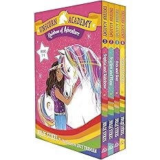 Unicorn Academy: Rainbow of Adventure Boxed Set (Books 1-4) - BigGreenBear.com Book 13.99 USD Big Green Bear