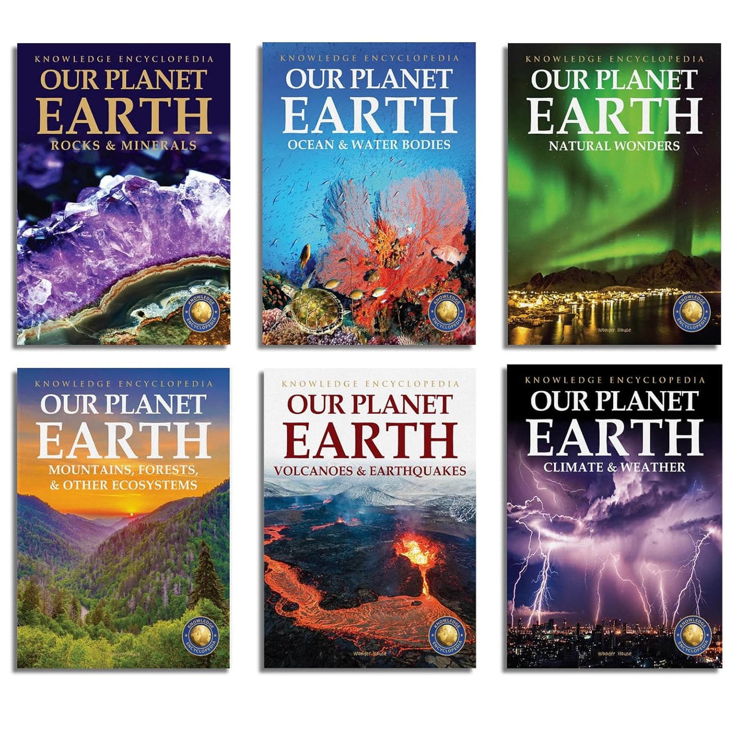 Our Planet Earth: Collection of 6 Books (Knowledge Encyclopedia For Children) Hardcover