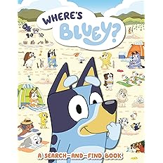 Where's Bluey?: A Search-and-Find Book: Paperback - BigGreenBear.com Book 7.99 USD Big Green Bear