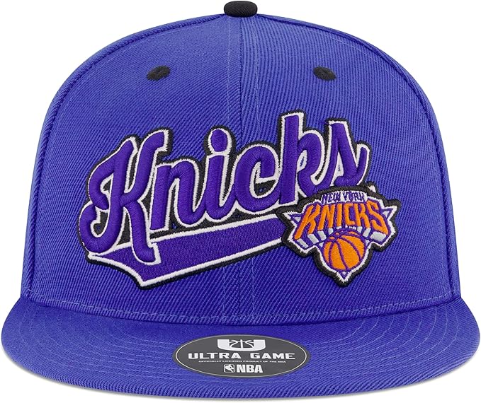 New York Knicks Men's Adults NBA Official Snap Back 3D Embroidered - BigGreenBear.com clothing 29.98 USD Big Green Bear