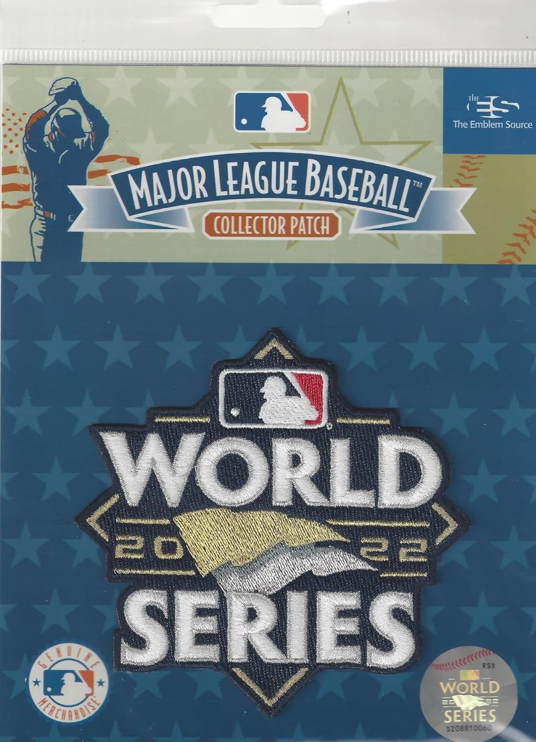 2022 MLB World Series Embroidered Jersey Patch Philadelphia Phillies Houston Astros