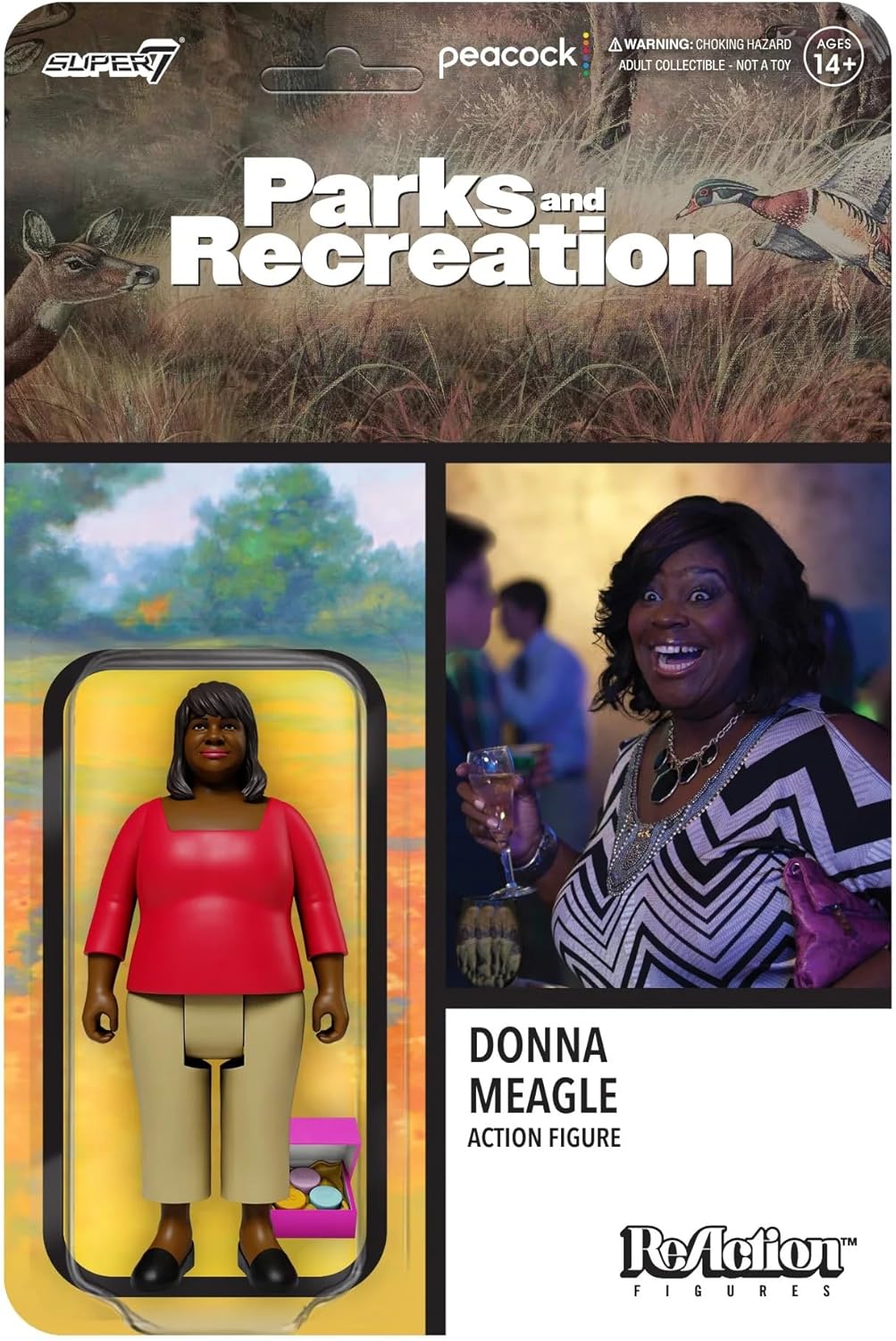 Super7 Parks and Recreation Donna Meagle - 3.75" - BigGreenBear.com Action Figure 18.99