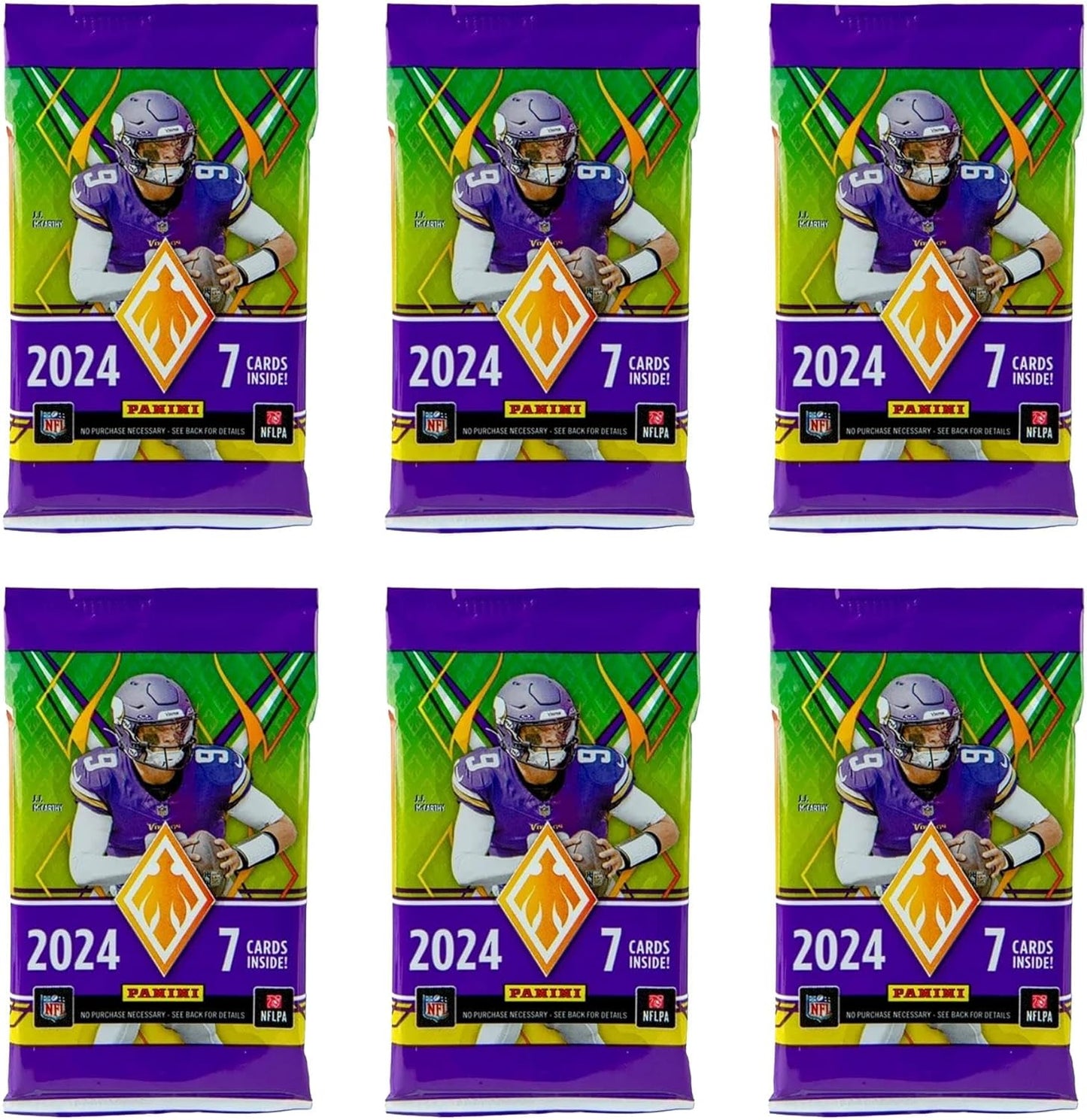2024-25 Panini Phoenix NFL Football Mega Box – Retail Exclusive, 42 Cards - BigGreenBear.com Football card 56.00 USD Big Green Bear