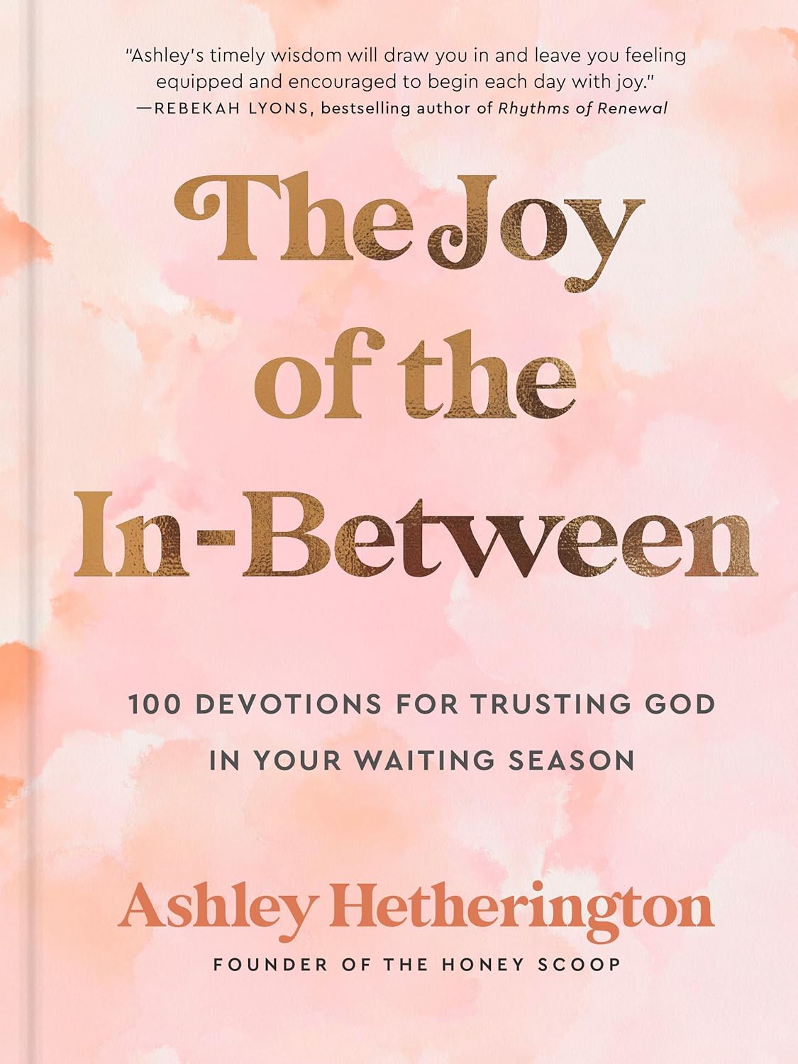 The Joy of the In-Between: 100 Devotions for Trusting God in Your Waiting Season: A Devotional: Hardcover - BigGreenBear.com Book 13.99