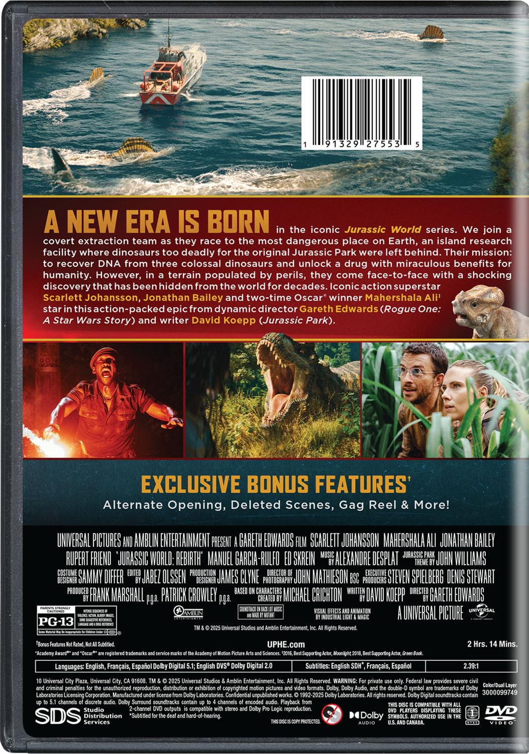 Jurassic World Rebirth (DVD) - BigGreenBear.com Movie 18.22 USD Big Green Bear