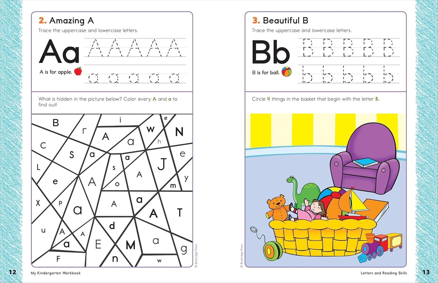 My Kindergarten Workbook: 101 Games and Activities to Support Kindergarten Skills - BigGreenBear.com Book 7.89 USD Big Green Bear