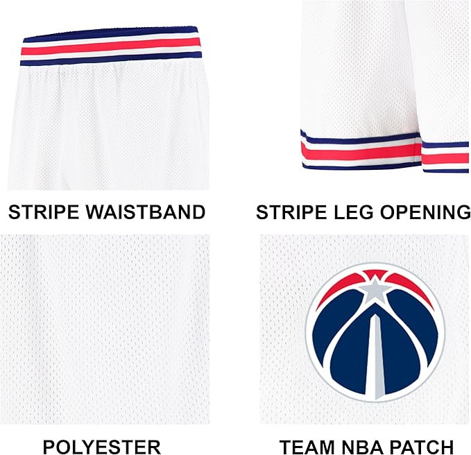 Men's Active Knit 8" Showtime Basketball Training Shorts Philadelphia 76ers - BigGreenBear.com clothing 29.99 USD Big Green Bear