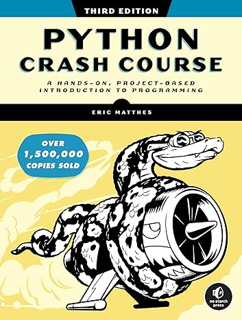 Python Crash Course, 3rd Edition-Paperback