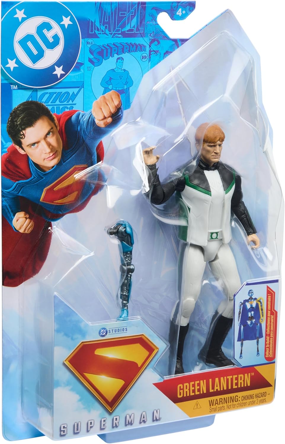 DC Comics, Superman, Green Lantern, 6-Inch Action Figure, Authentic