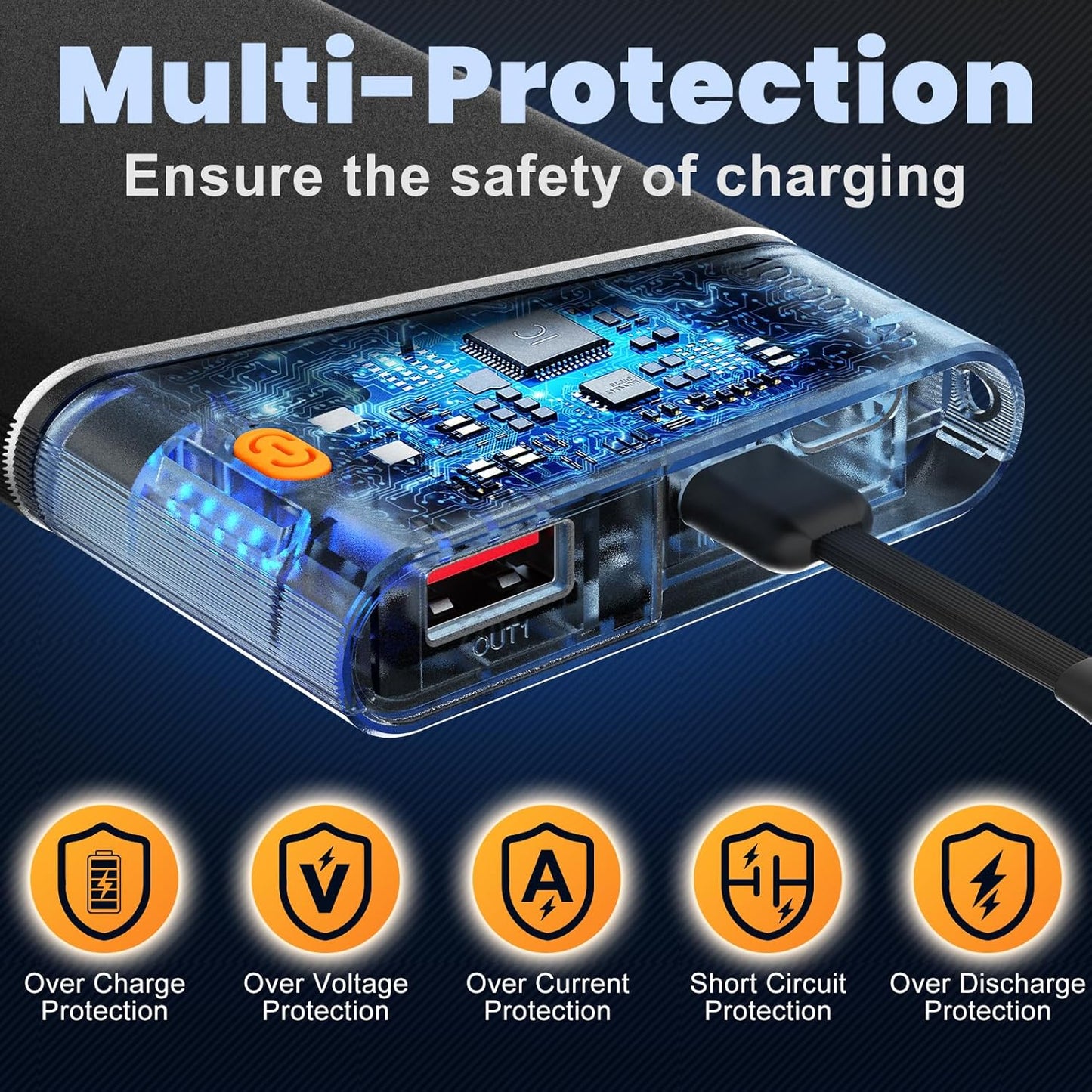Portable Charger Power Bank, 10000mAh 22.5W PD - BigGreenBear.com cell phone 24.50 USD Big Green Bear