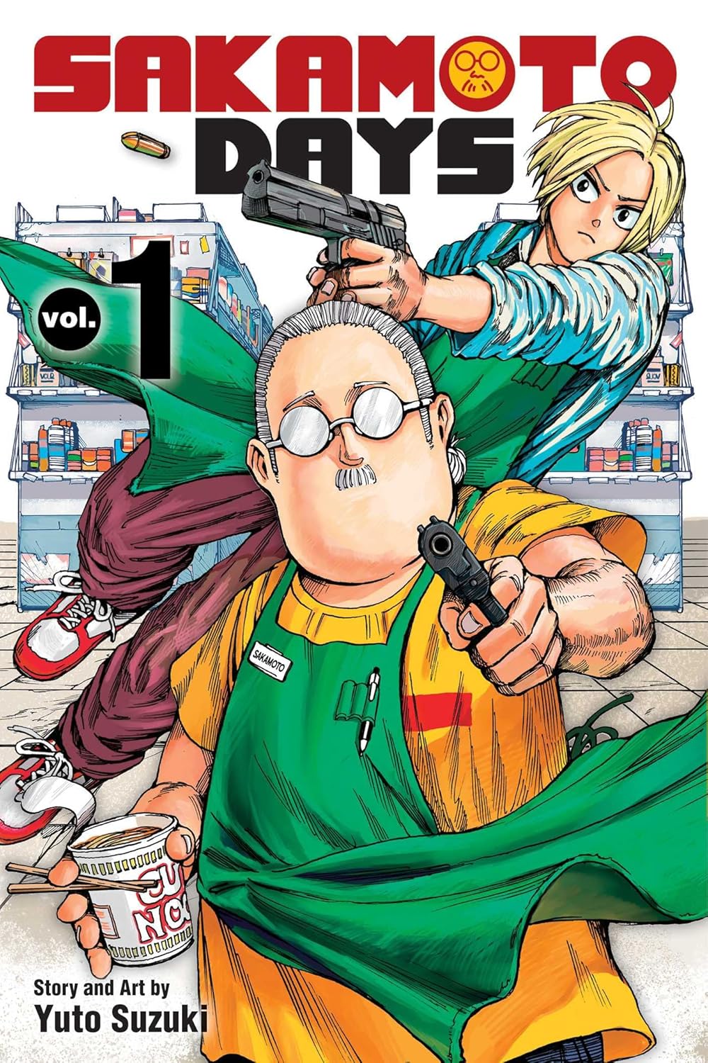 Sakamoto Days, Vol. 1 (1) - paperback Suzuki, Yuto - BigGreenBear.com Comic 10.99 USD Big Green Bear