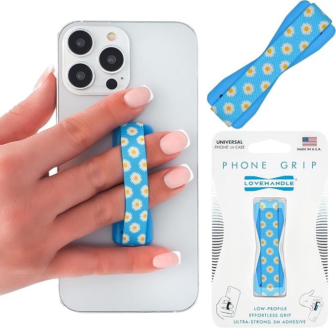 Universal Phone Grip for Smartphones & Mini Tablets - BigGreenBear.com cell phone 9.99
