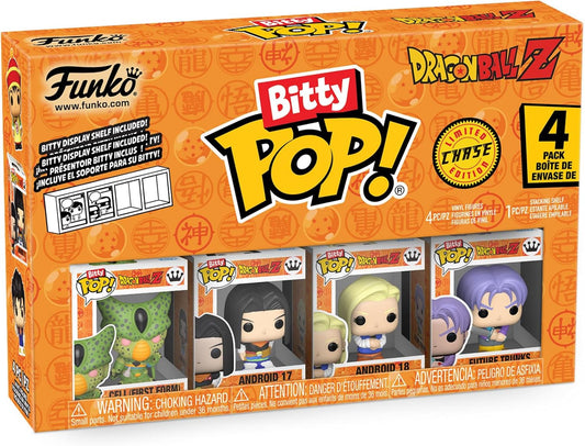 Funko Pop! Bitty: Dragon Ball Z 4PK and A Surprise Mystery Mini Figure