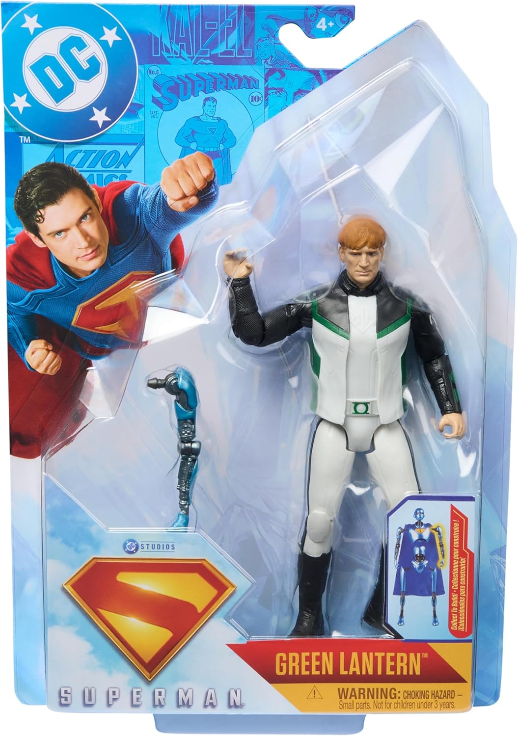 DC Comics, Superman, Green Lantern, 6-Inch Action Figure, Authentic