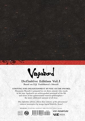 Vagabond Definitive Edition, Vol. 1 (1) Hardcover - BigGreenBear.com Comic 33.00