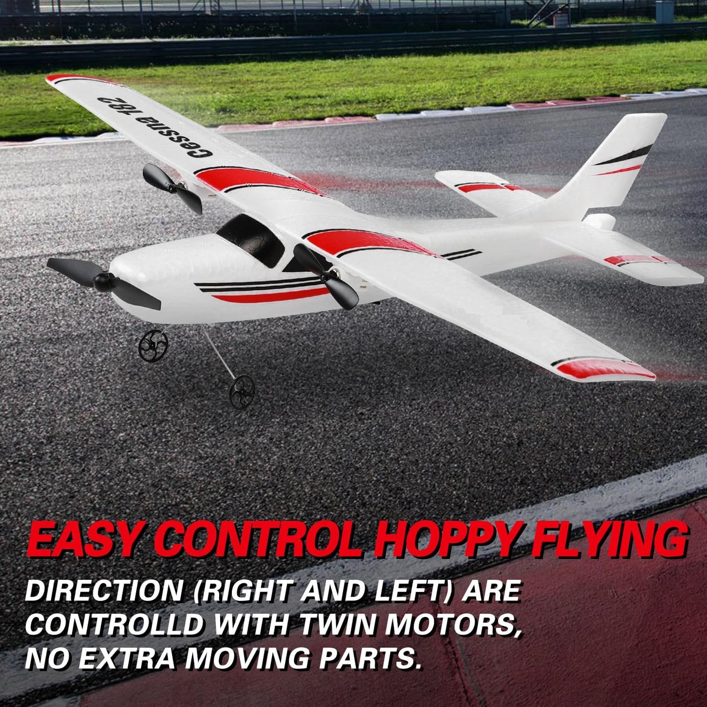 NEW! RC Airplane, RC Plane, 2.4GHz 2 Channels RTF RC Aircraft with 3-Axis Gyro - BigGreenBear.com Toys 39.99 USD Big Green Bear
