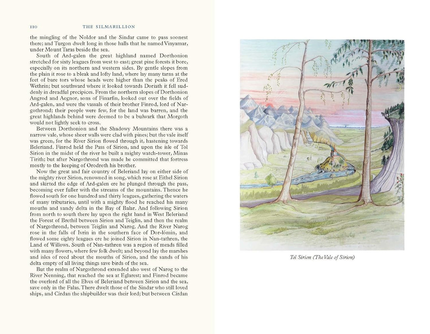 The Silmarillion: Illustrated by J.R.R. Tolkien (Tolkien Editions)