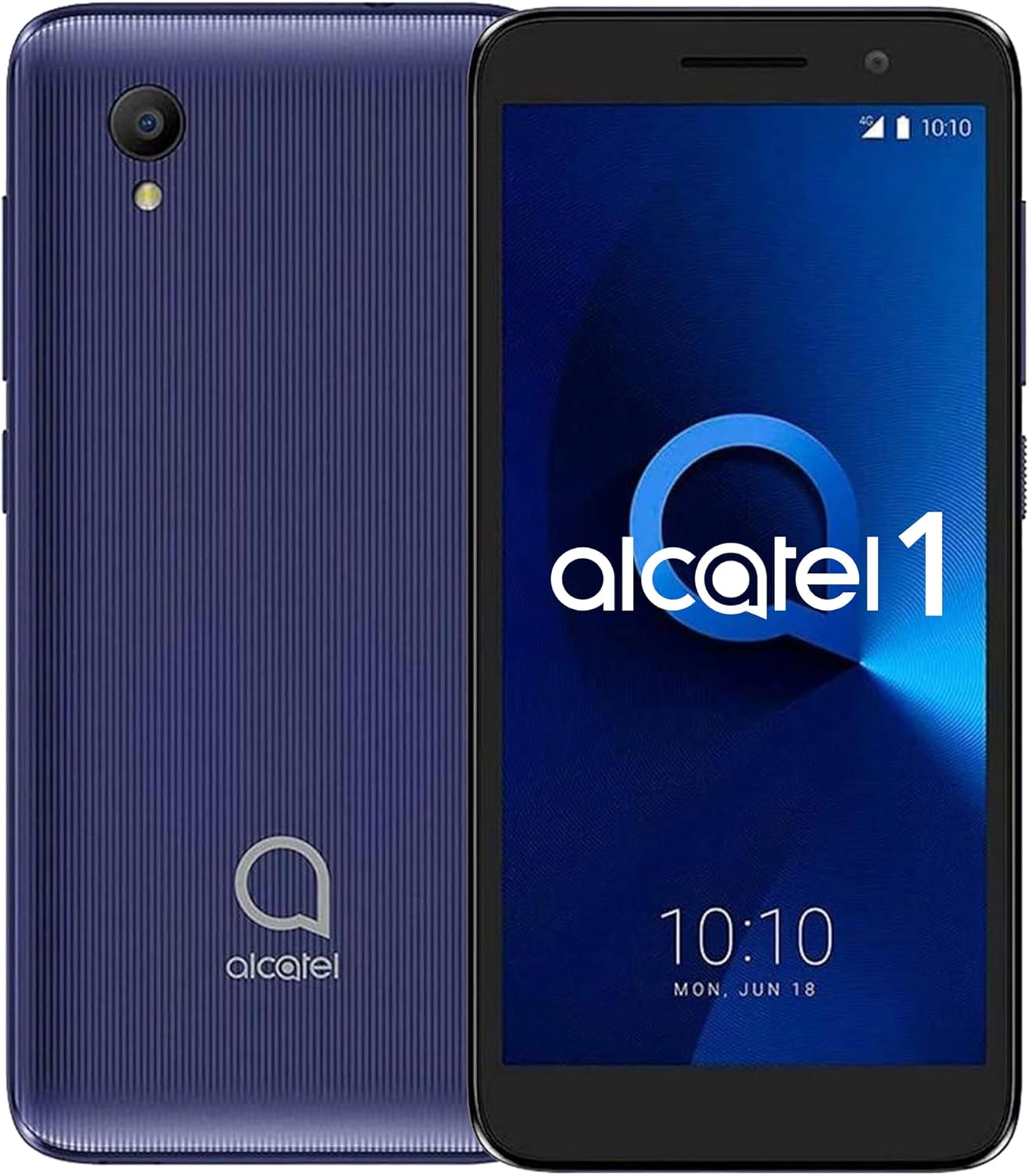 Alcatel 1 (16GB) 5.0" Full View Display, Dual SIM GSM Unlocked US & Global 4G LTE (Bluish Black) - BigGreenBear.com cell phone 59.99 USD Big Green Bear