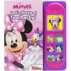 Disney Minnie Mouse - Let's Have a Tea Party! Little Sound Book -  BigGreenBear.com Book 7.91 USD Big Green Bear