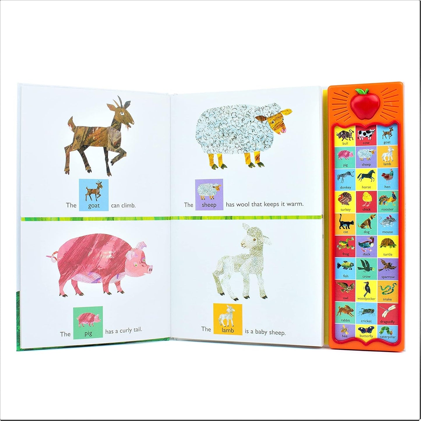World of Eric Carle, Around the Farm 30-Button Animal Sound Book