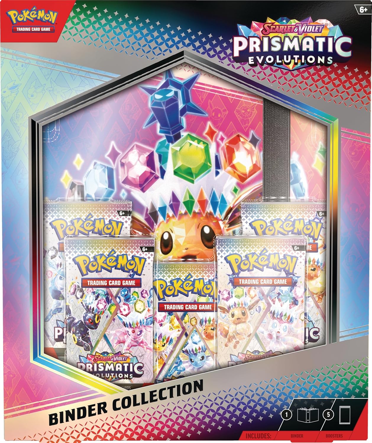 Pokémon TCG: Scarlet & Violet Prismatic Evolutions Binder Collection - BigGreenBear.com Pokemon card 85.00 USD Big Green Bear