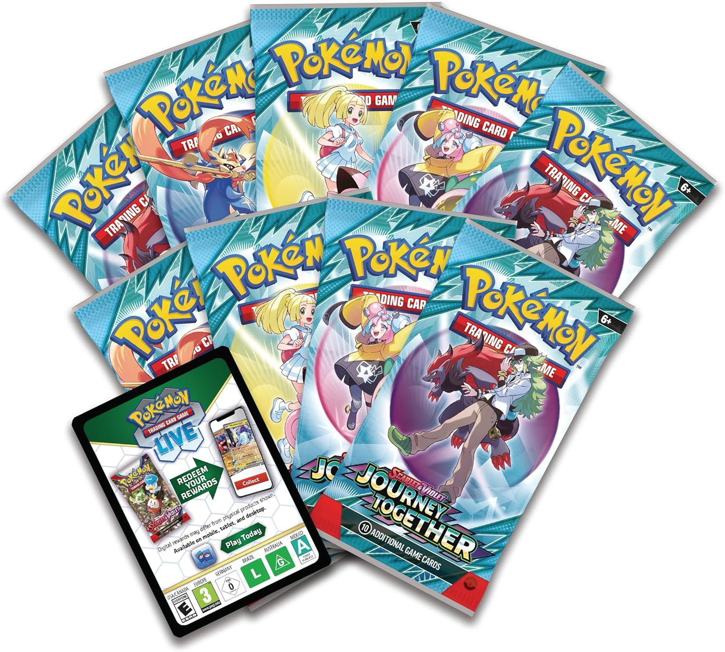 Pokemon TCG: Scarlet & Violet—Journey Together Elite Trainer Box - BigGreenBear.com Pokemon card 79.99 USD Big Green Bear