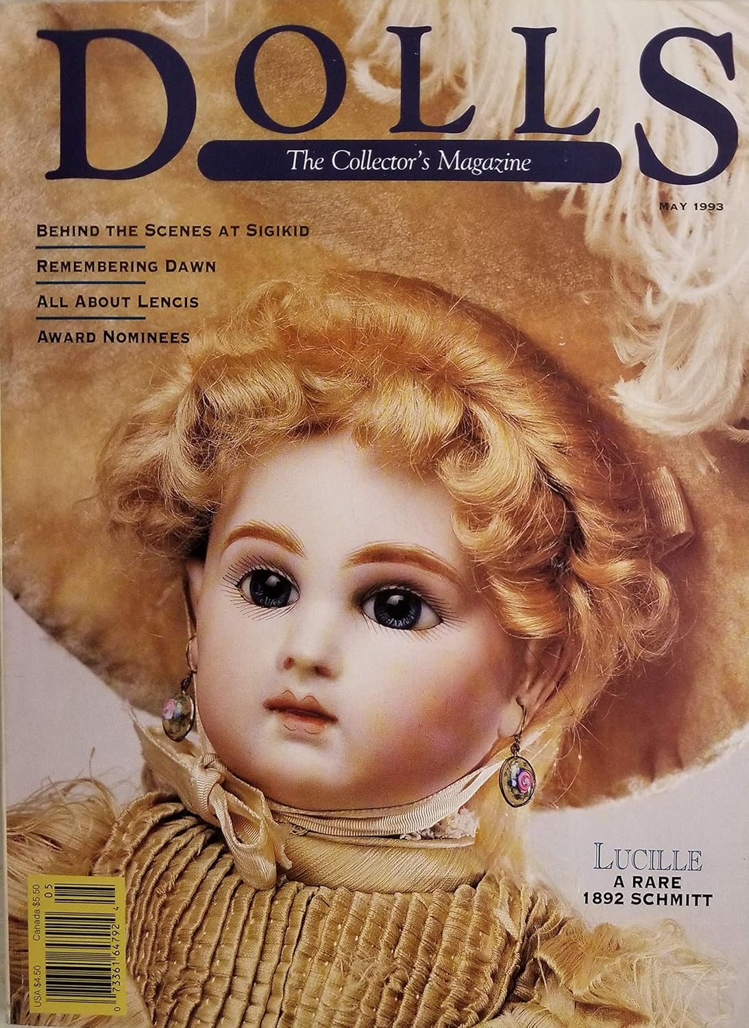 Dolls: The Collector's Magazine, May 1993, Volume 12, Number 3 - BigGreenBear.com Magazine 49.99 USD Big Green Bear