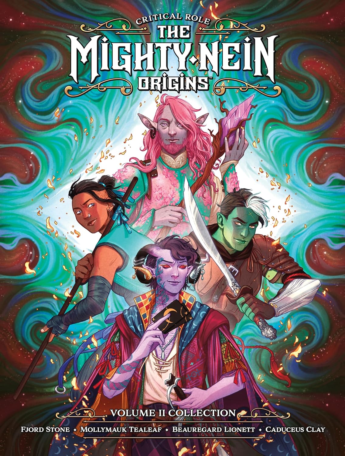 Critical Role: The Mighty Nein Origins Library Edition Volume 2 -  BigGreenBear.com Comic 34.99 USD Big Green Bear