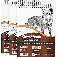 3X Sketch Books, 100 Sheets Each, 9x12 Inches