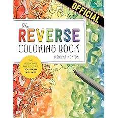 The Reverse Coloring Book™: The Book Has the Colors, You Draw the Lines! Paperback - BigGreenBear.com Book 13.99 USD Big Green Bear