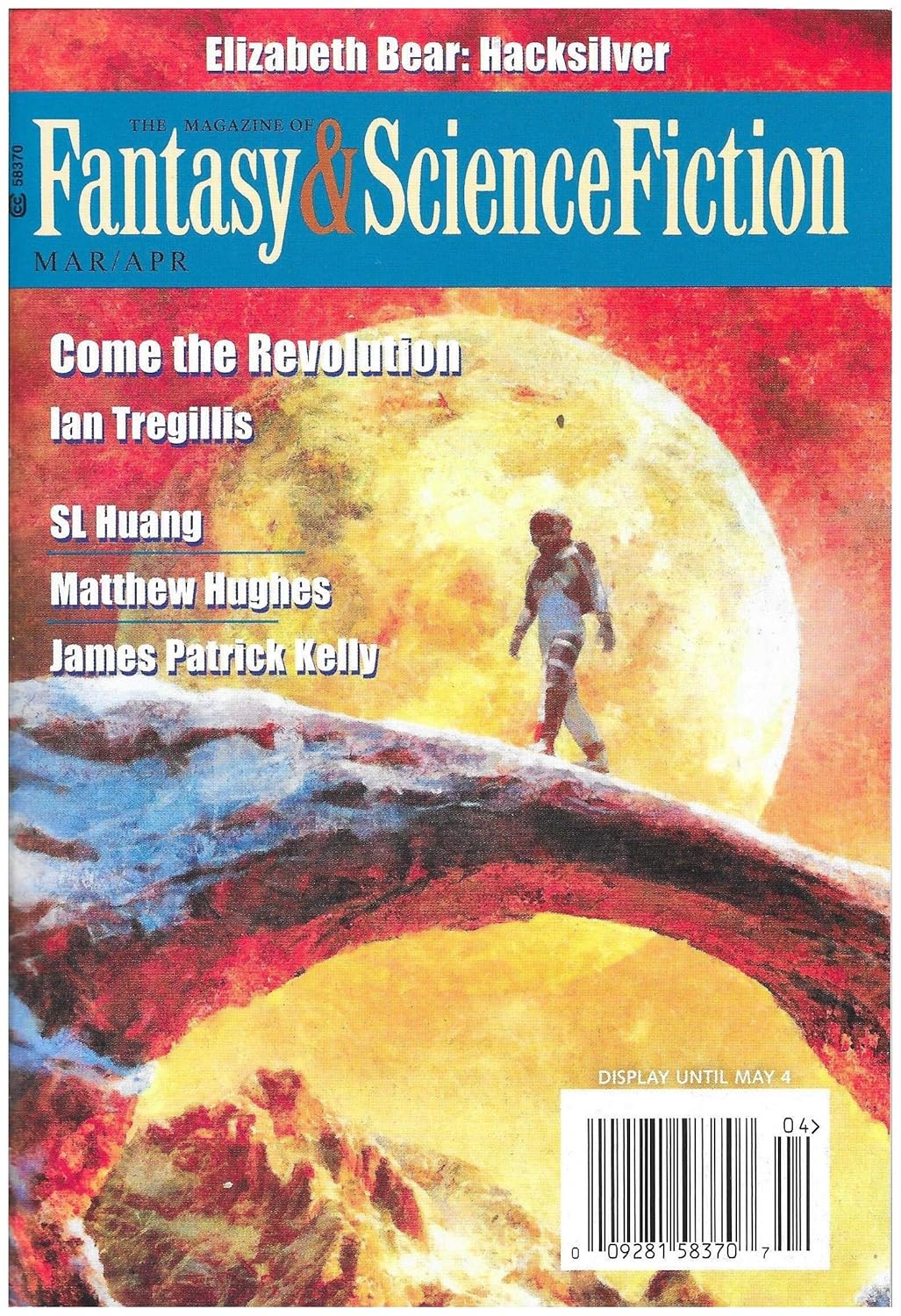 The Magazine of Fantasy & Science Fiction, March-April 2020 - BigGreenBear.com Magazine 24.00 USD Big Green Bear