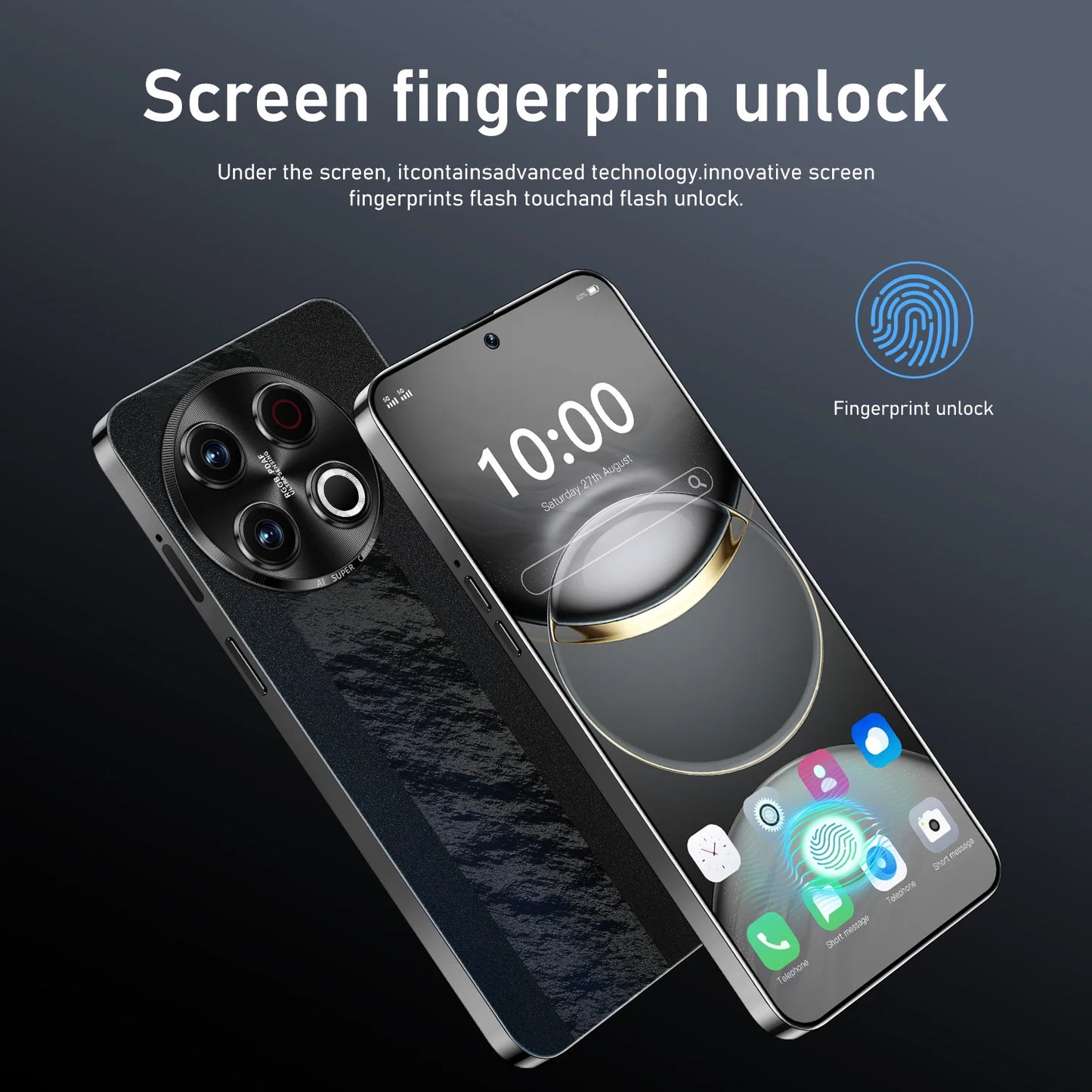 New Hot Xioami 15 Ultra Global Version Smartphone 7.3inch HD Full Screen 4G/5G Cell Phone 16GB1TB 7800mAh Mobile Phones 108MP