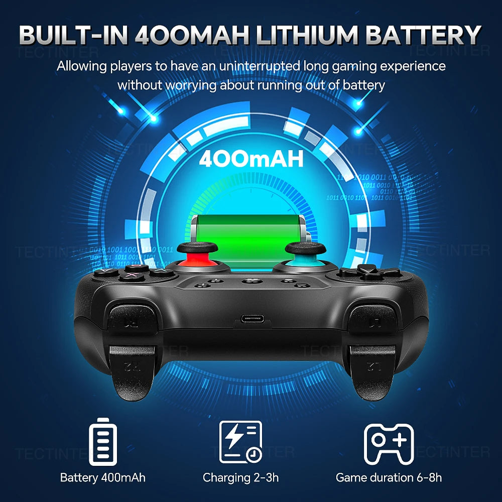 Bluetooth Wireless Controller Compatible With Nintendo Switch / Switch Oled Android Gamepad