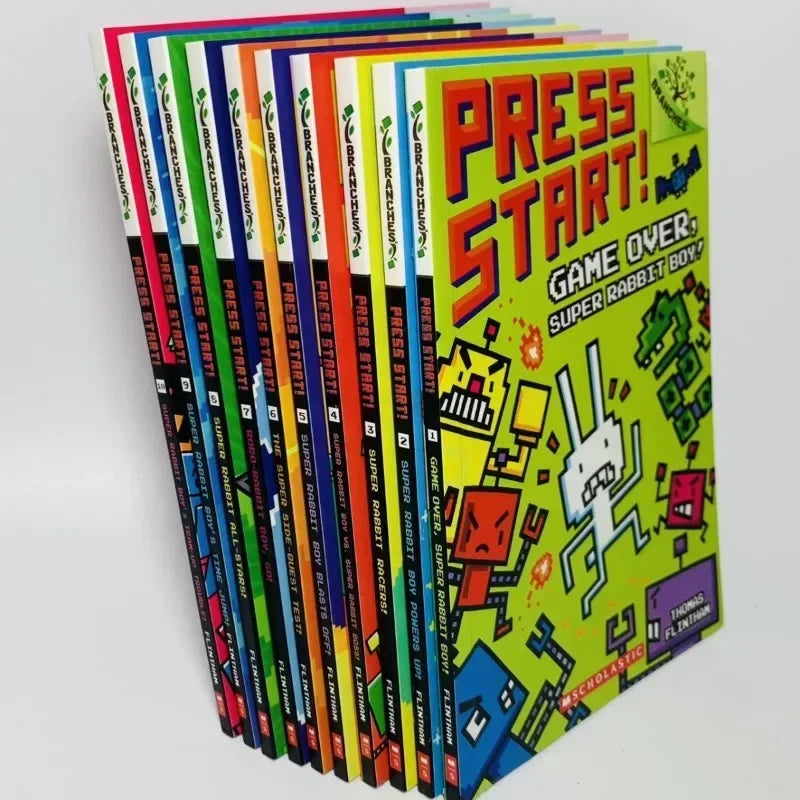 Press Start! Complete Series Set (Books 1-13) Paperback - BigGreenBear.com Book 49.99 USD Big Green Bear
