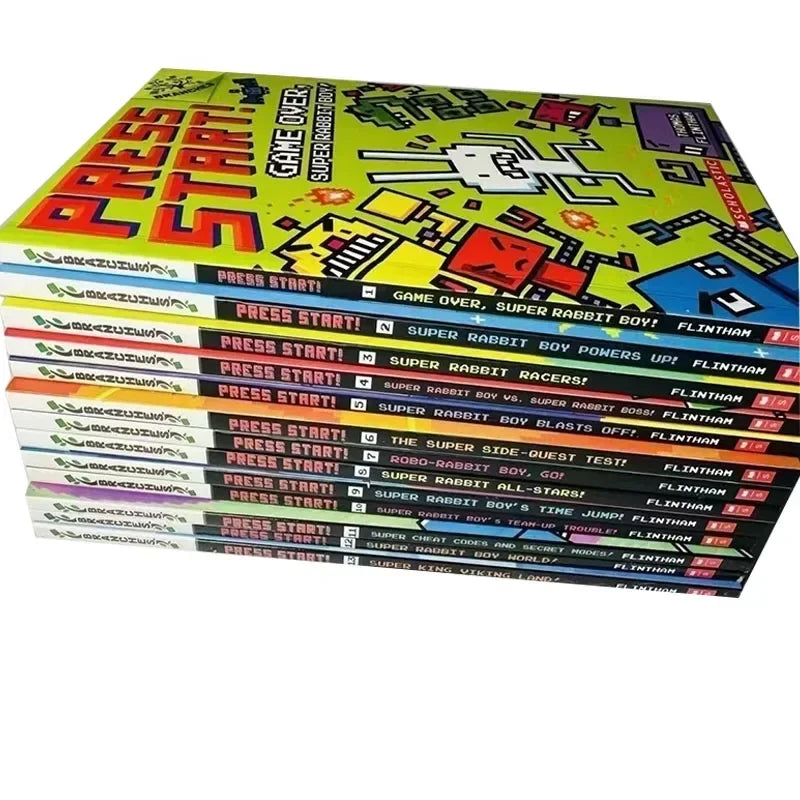 Press Start! Complete Series Set (Books 1-13) Paperback - BigGreenBear.com Book 49.99 USD Big Green Bear