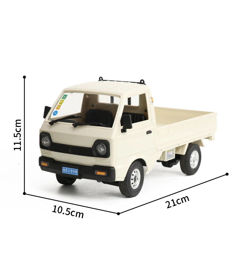 1:16 RC CAR Simulation Drift Climbing Truck LED Light Haul Cargo Remote Control
