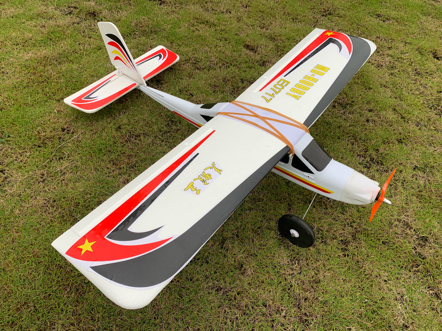 E0717 Cessna 185 1030mm Wingspan Short Distance Takeoff EPS RC Airplane Fixed Wing Trainer KIT/PNP