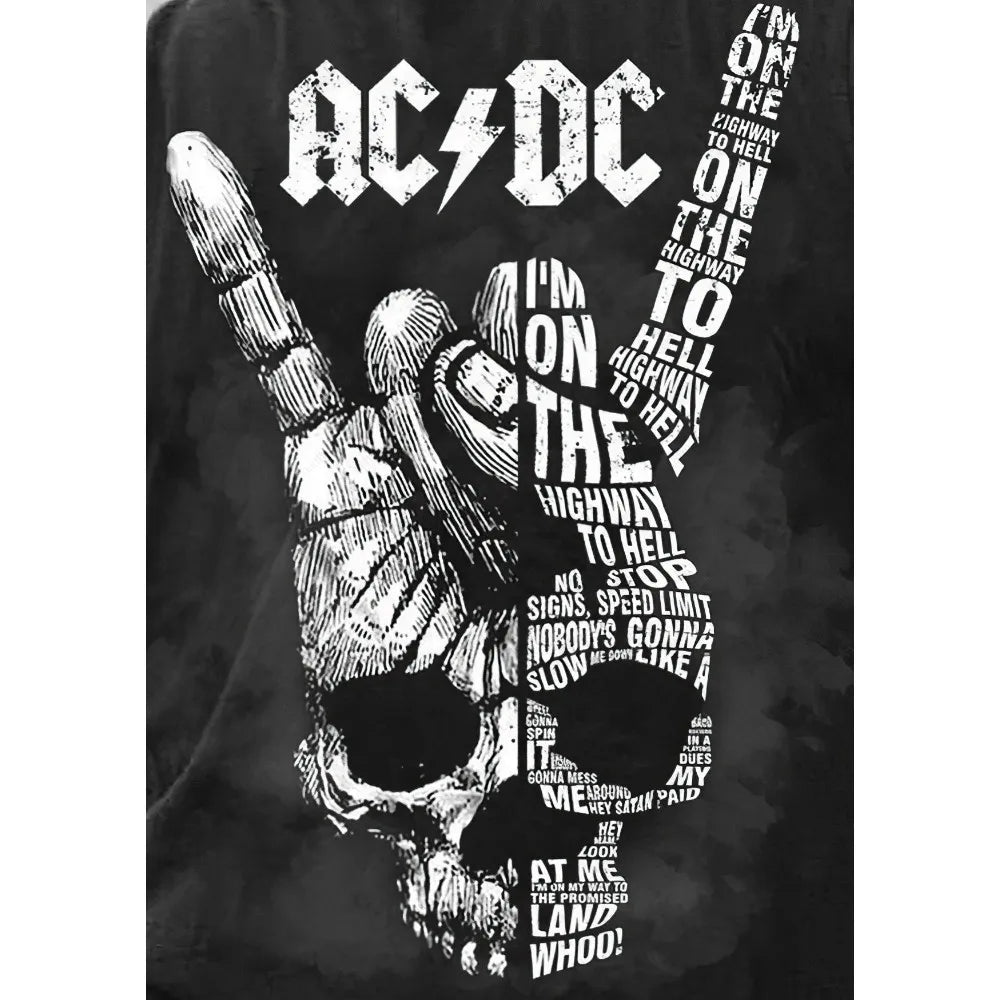 AC/DC Rock Music Band Group Art Decor WALL POSTER PRINT - BigGreenBear.com Poster 10.74 USD Big Green Bear