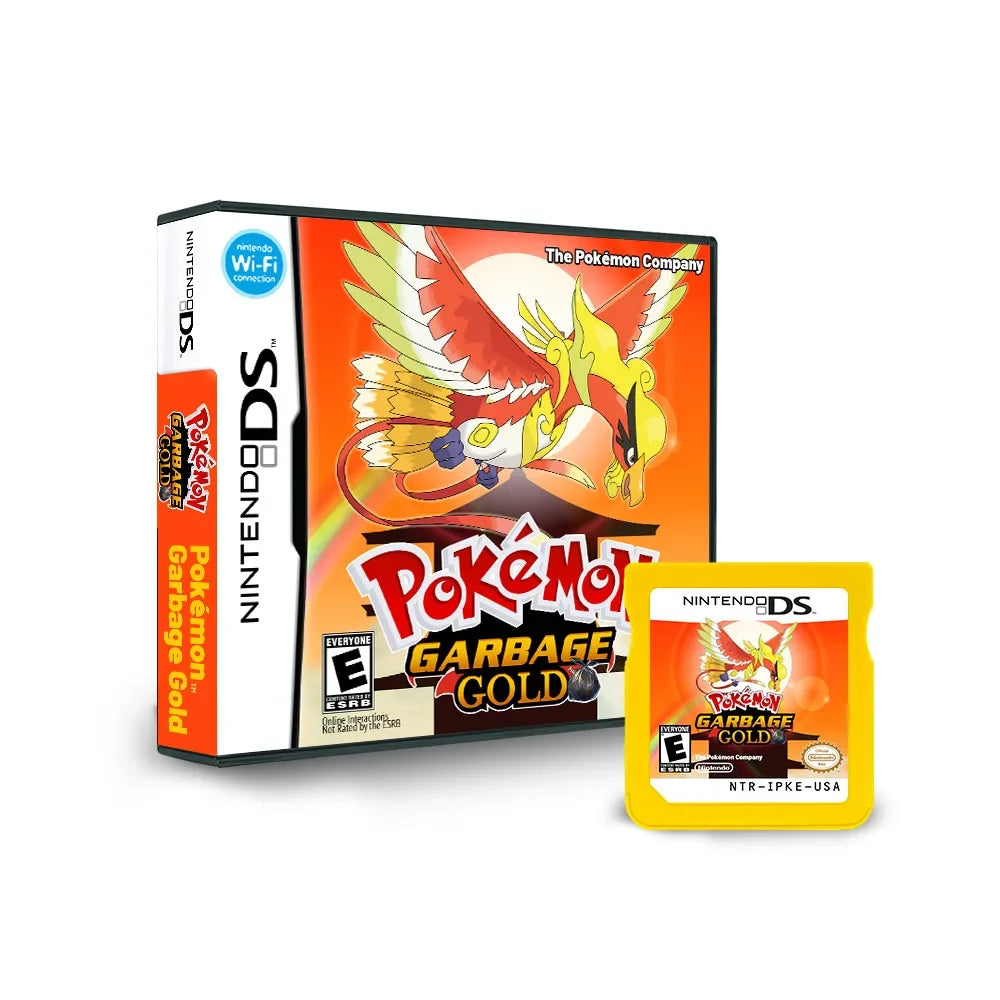 Pokemon R4 US Version English 3DS DS- GARBAGE GOLD